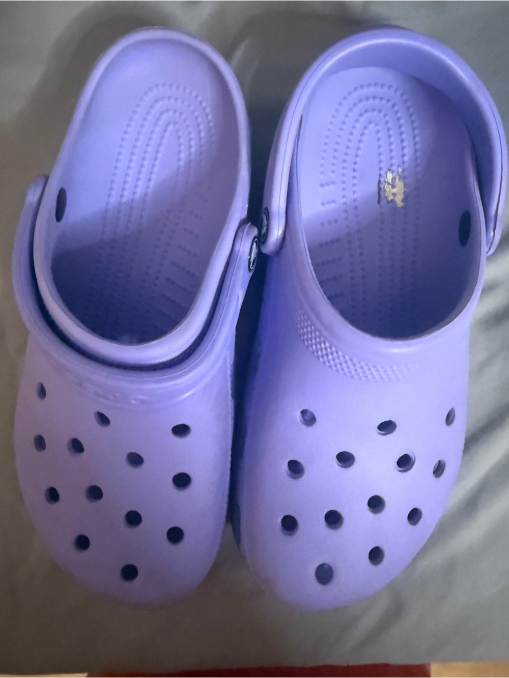 Crocs Classic Lavender Clogs W9 M7